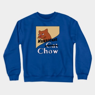 Hurricane Cat Chow Logo Crewneck Sweatshirt